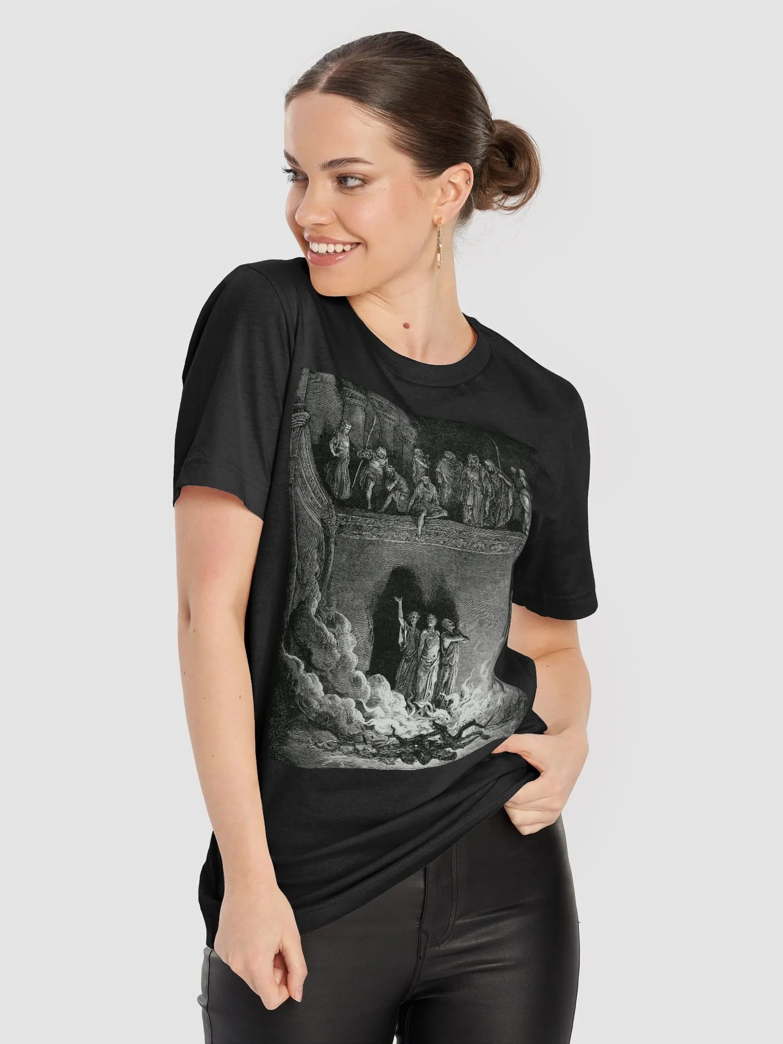 The Fiery Furnace Gustave Dore Bible Illustration Unisex T-Shirt product image (8)