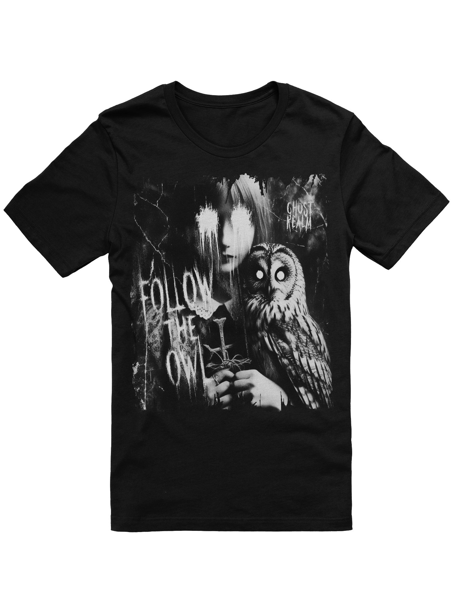 GHOST REALM | FOLLOW THE OWL | 3rd Edition Tee product image (1)