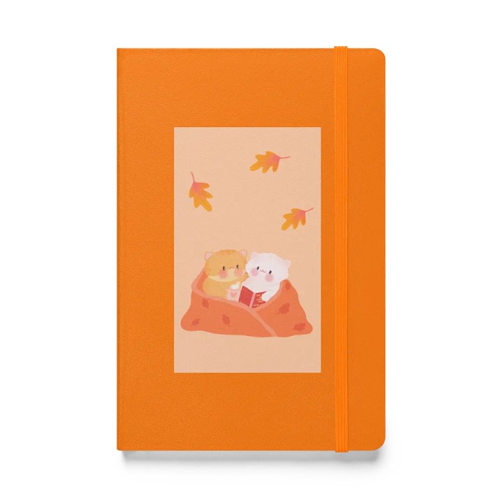 Cozy Autumn Cats Hardcover Journal product image (1)