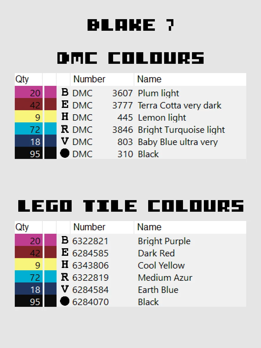 Blake 7 Pixel Art product image (4)