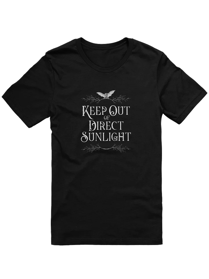 Gothic Bat Keep Out T-Shirt product image (73)