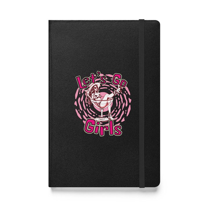 Lets Go Girls Cowgirl Hardcover Notebook product image (1)