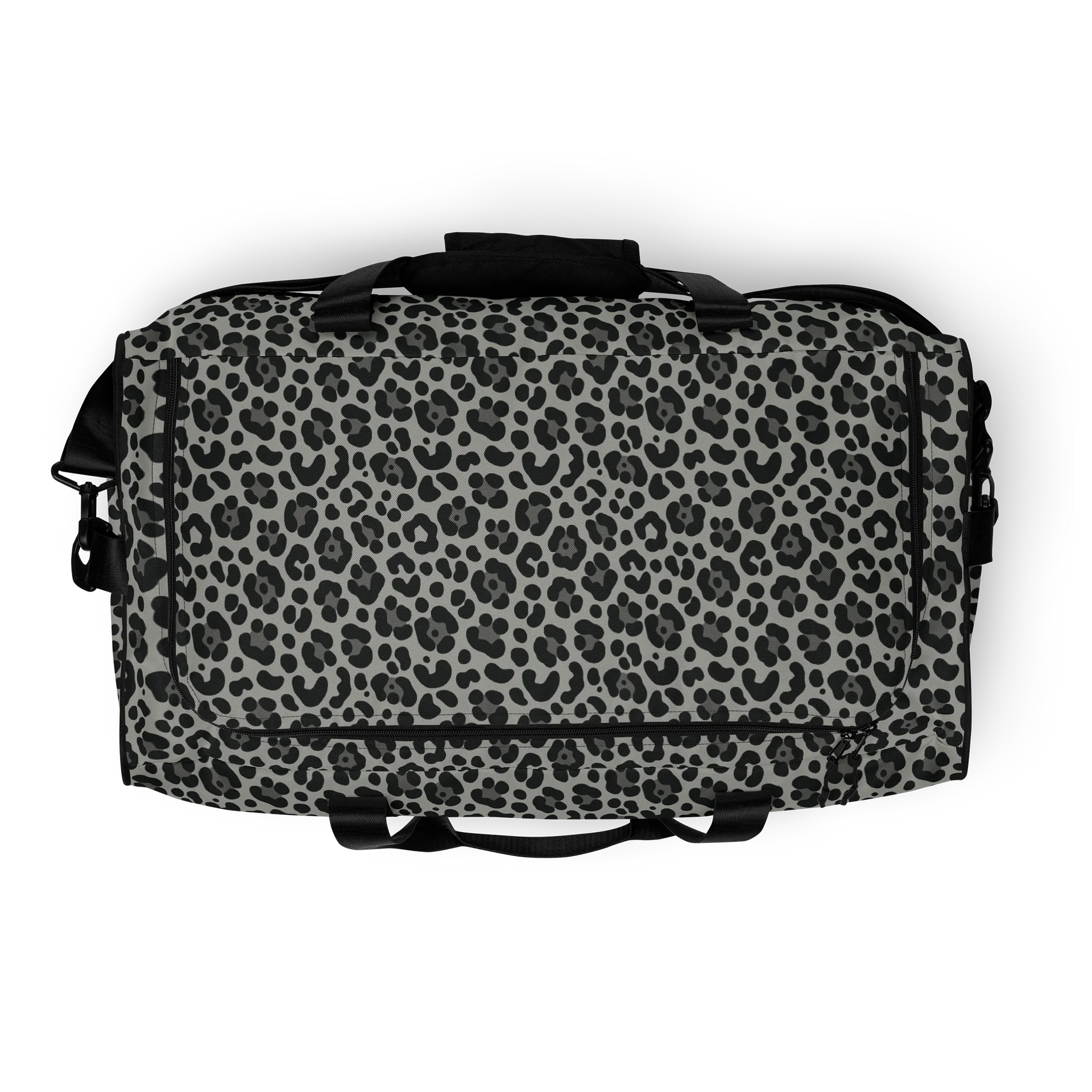 Bold Snow Leopard Print Duffle Bag for Travel product image (8)
