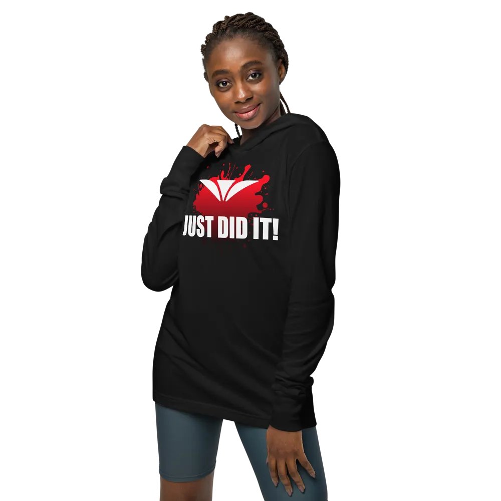 Just Did It Hooded Long Sleeve Tee product image (6)