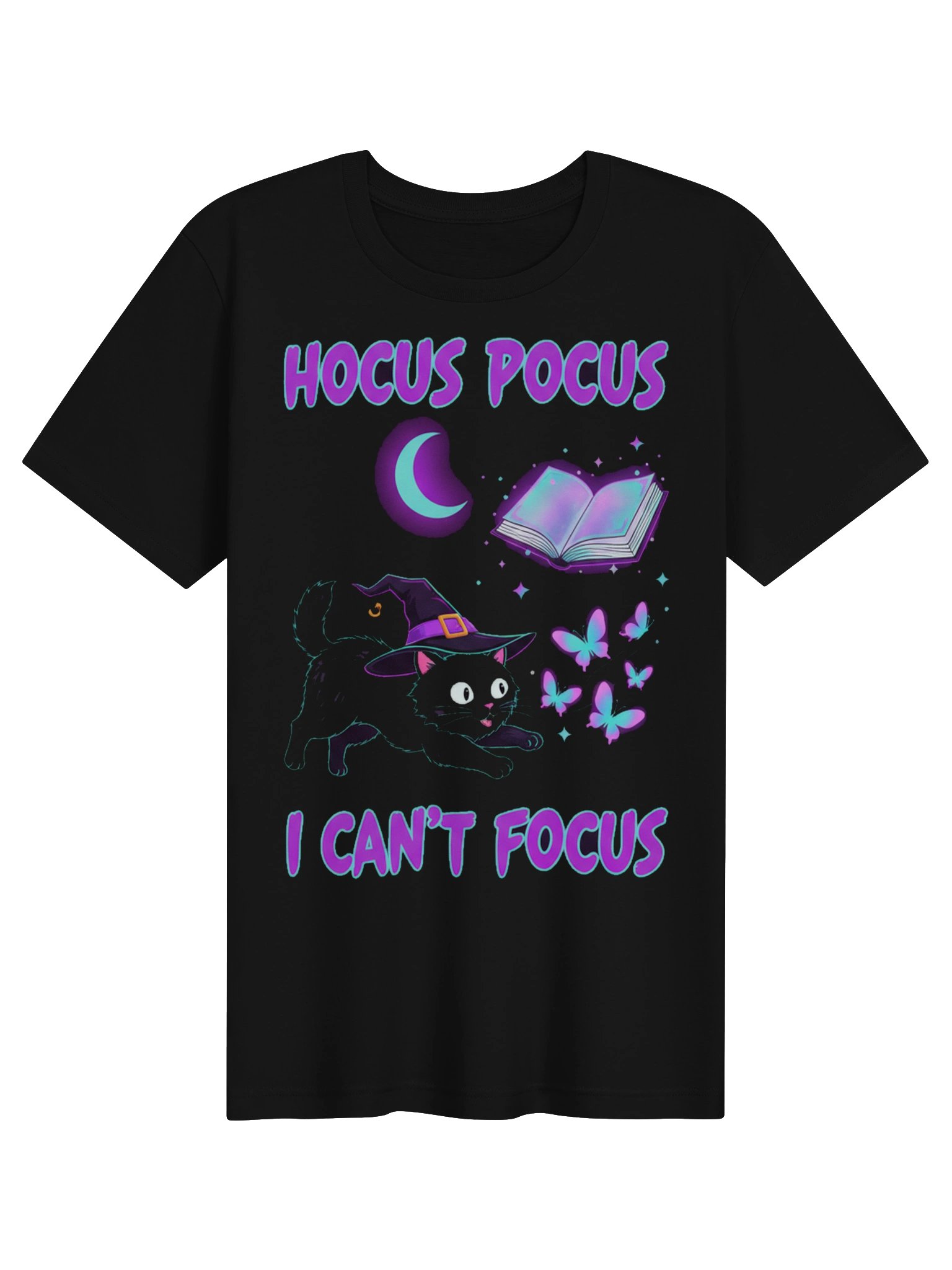 Hocus Pocus, I Can't Focus Tee product image (1)