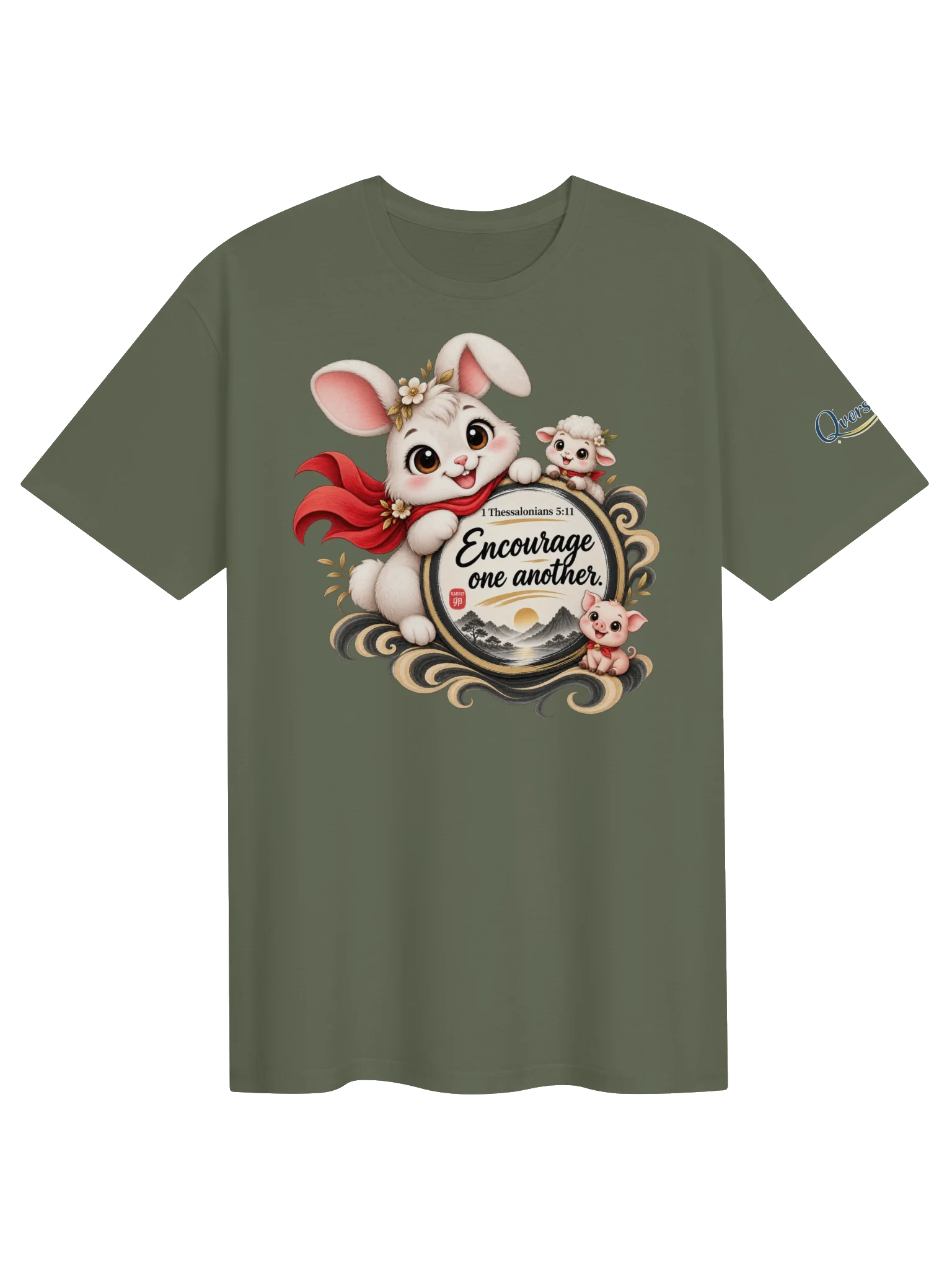 🐰Year of the Rabbit | Chinese Zodiac Trio Unisex T-Shirt product image (71)
