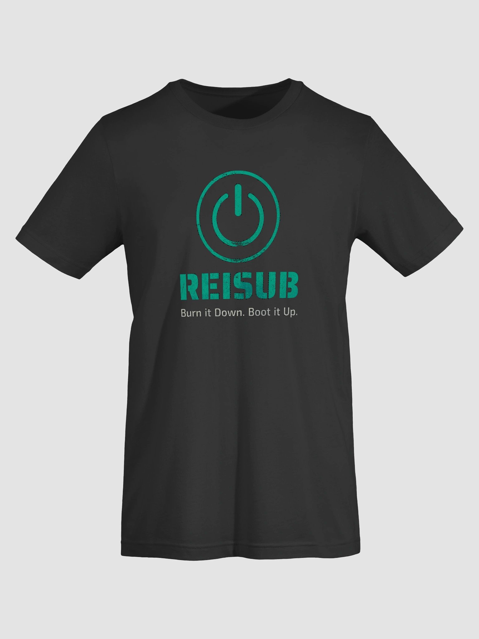 REISUB Linux T-Shirt – Burn It Down Boot It Up | Programmer T-Shirt product image (2)