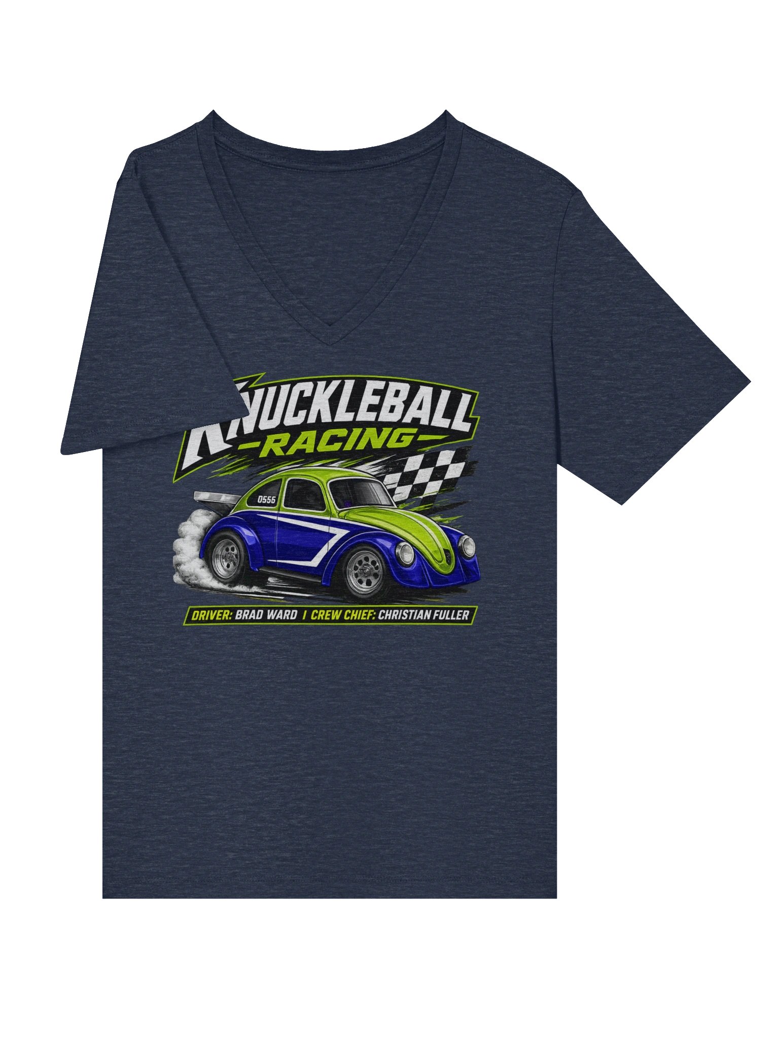 Womens Pit Crew V-Neck Tee product image (5)