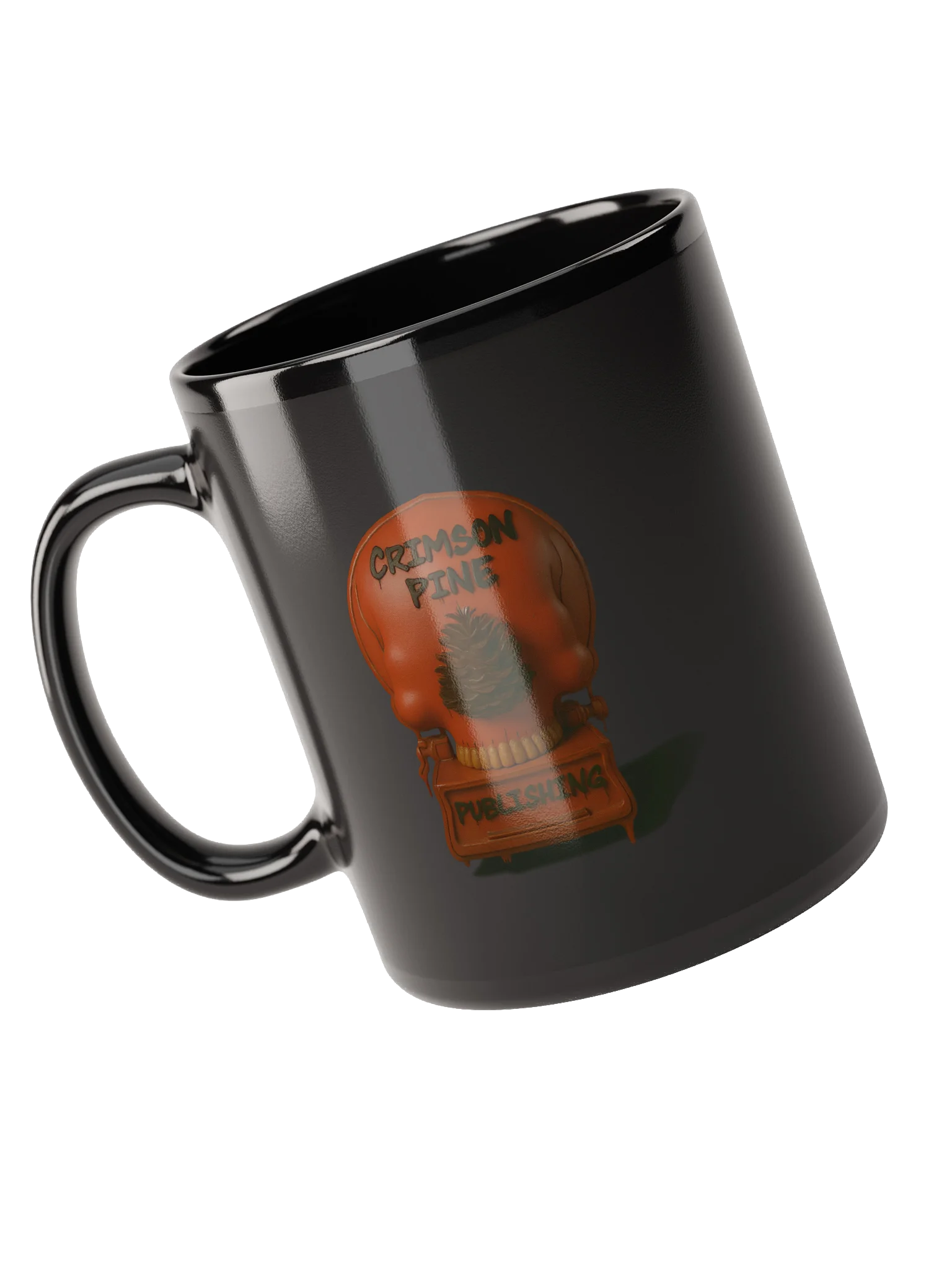 Crimson Pine Skull Mug product image (5)