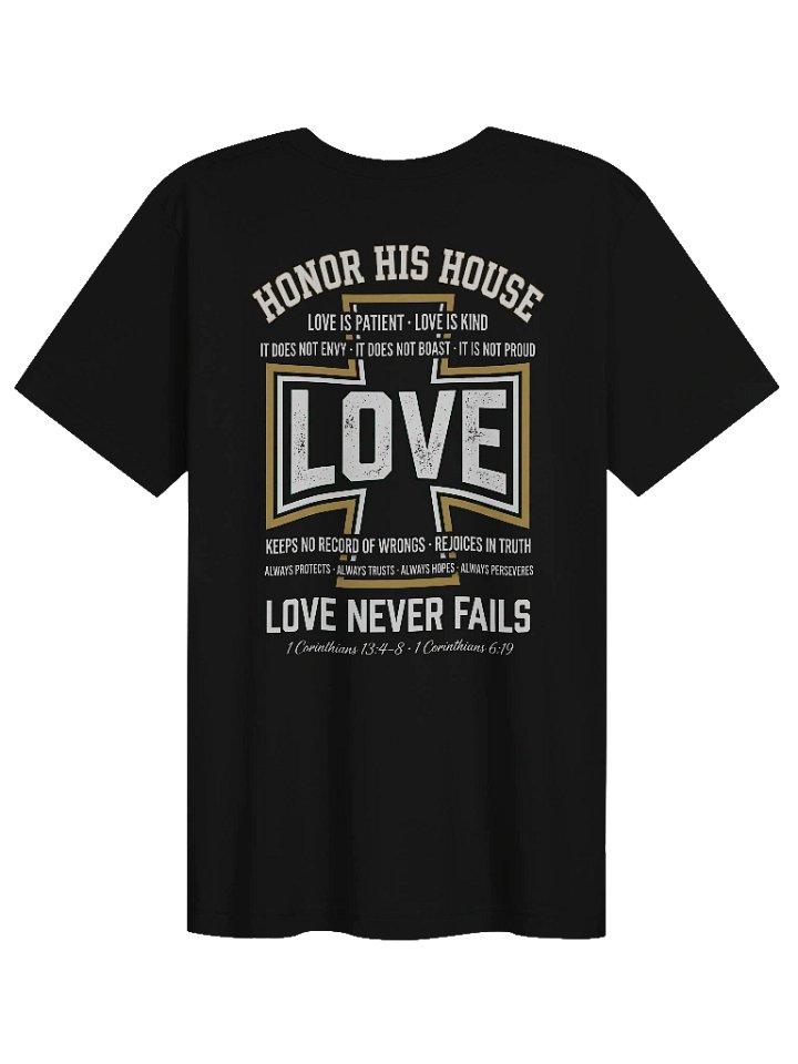 Unisex His House "Love" T-Shirt product image (1)