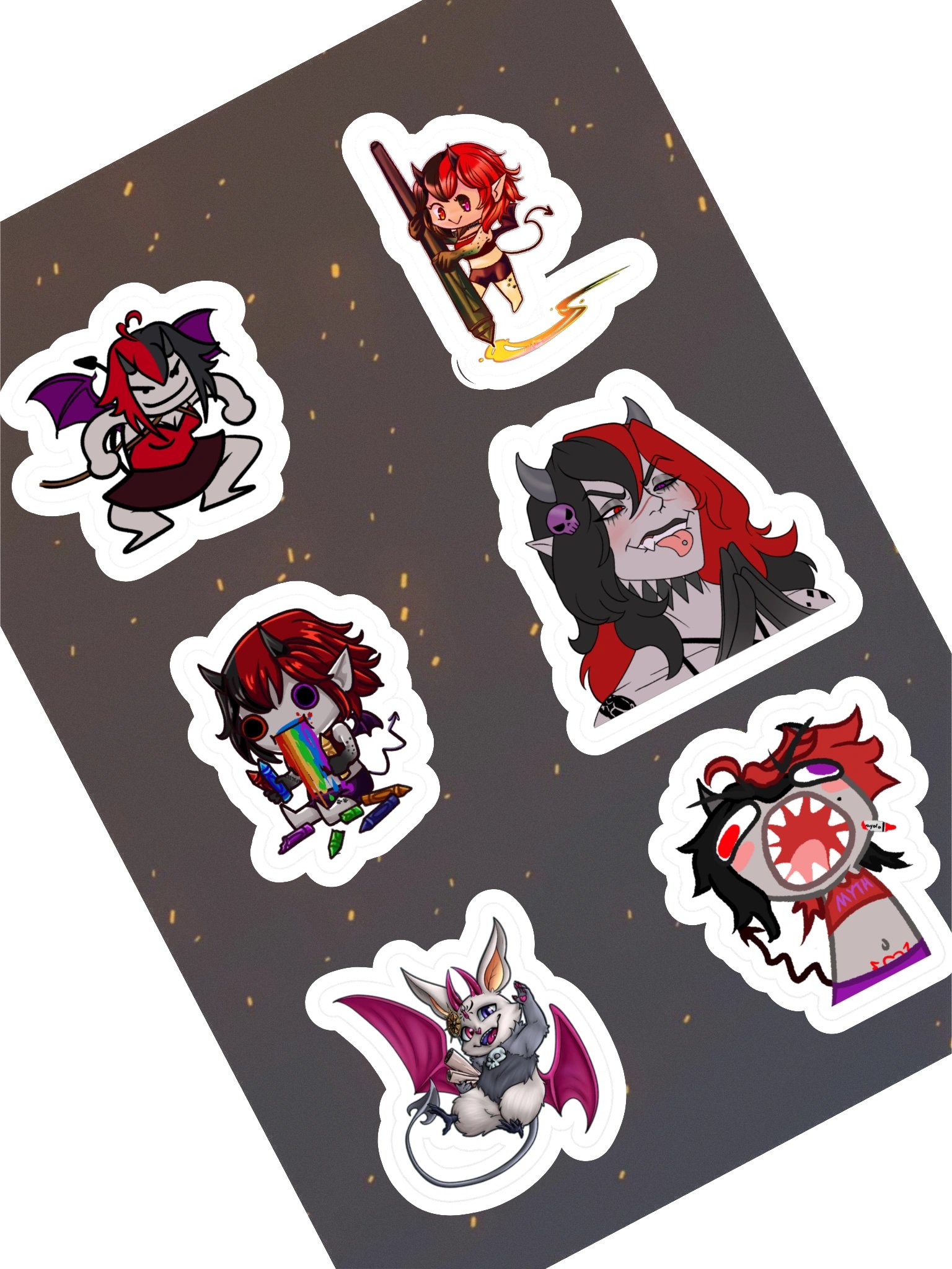 Maz sticker sheet product image (1)