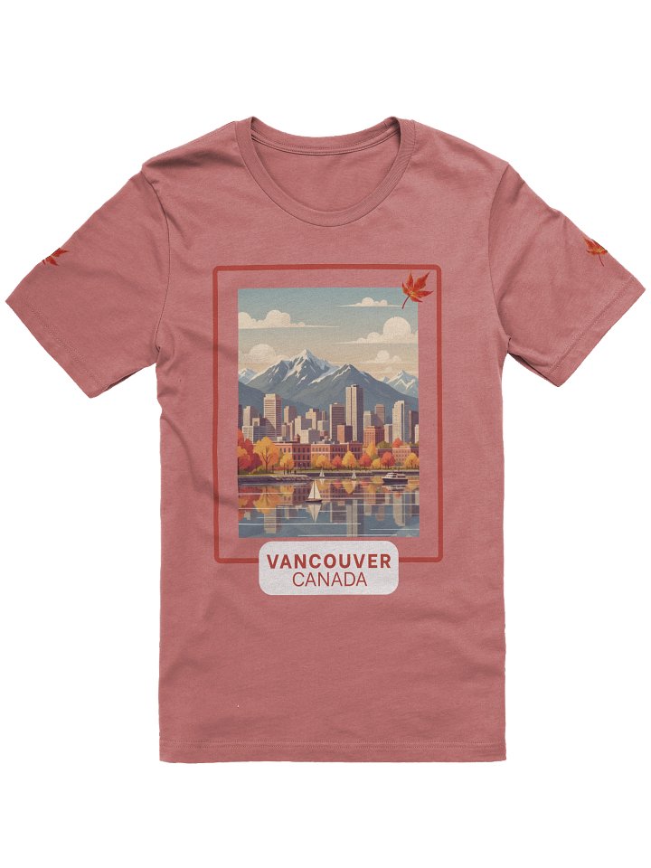 Vancouver Maple Leaf Vibes Unisex T-Shirt product image (9)