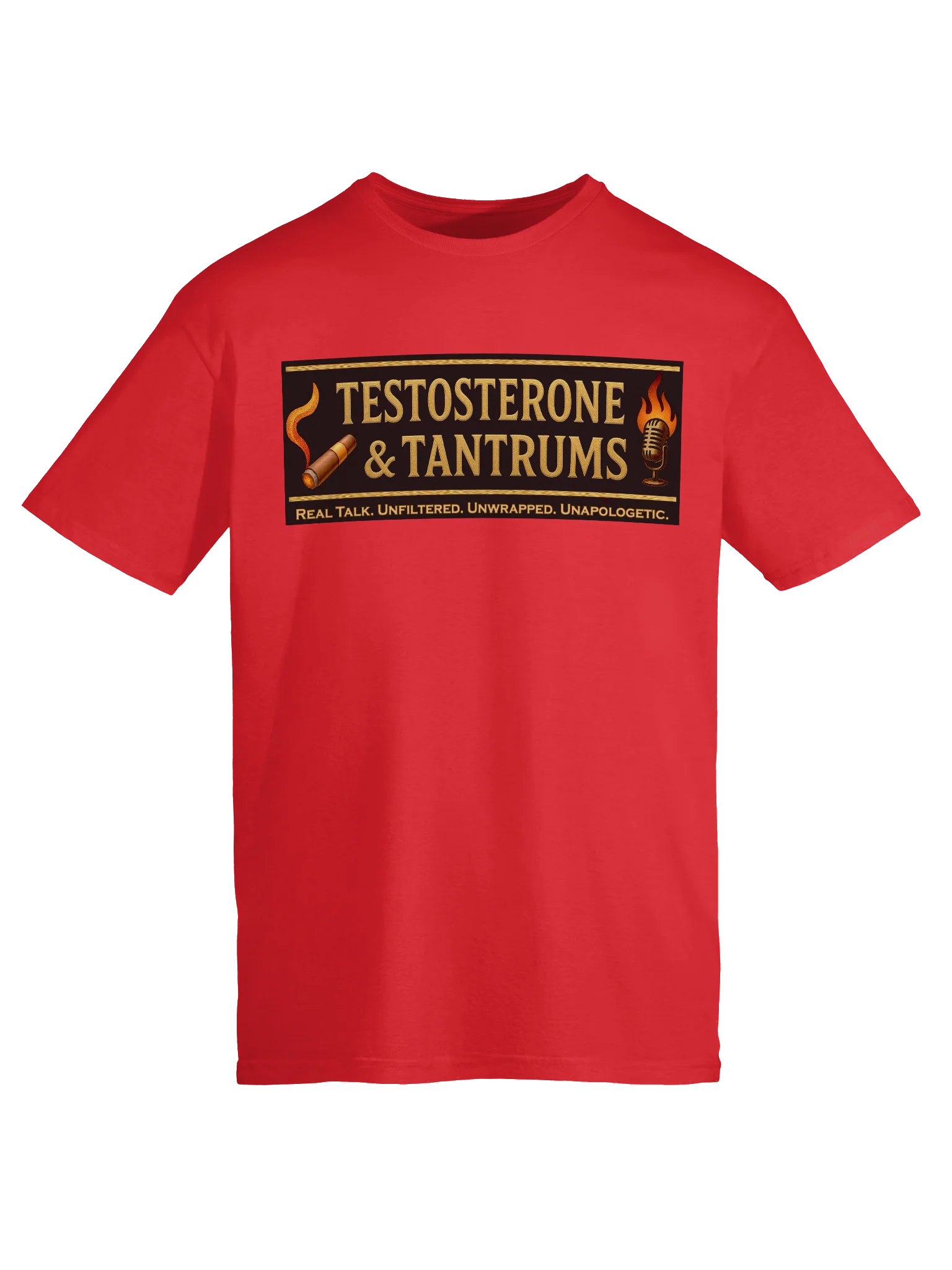 T&T Nameplate Tee - RED product image (6)