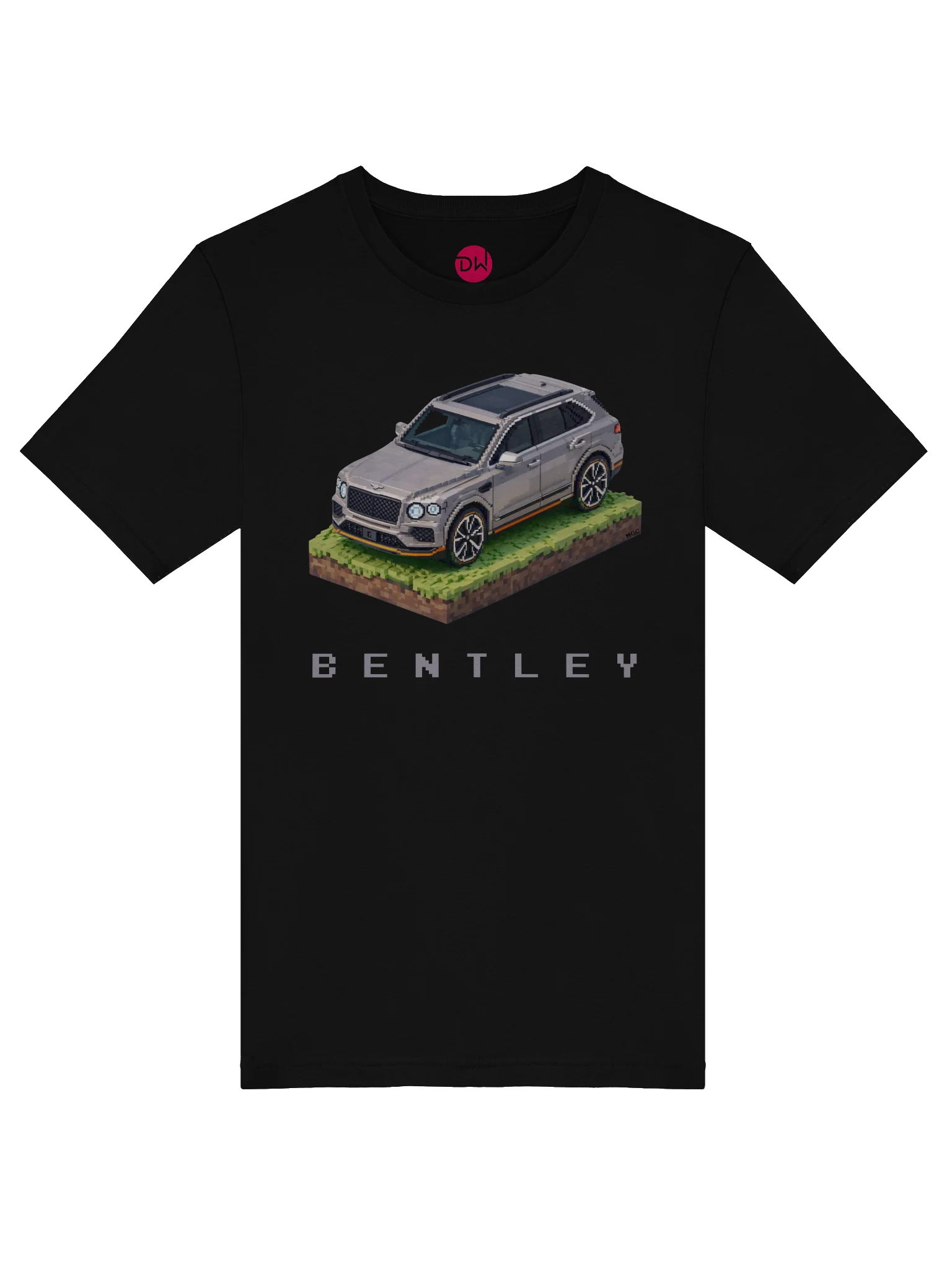 Grey Bentley Bentayga Speed Shirt (Pixel, Retro, Minecraft) product image (40)