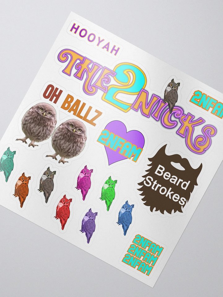 The2Nicks Sticker Pack product image (2)