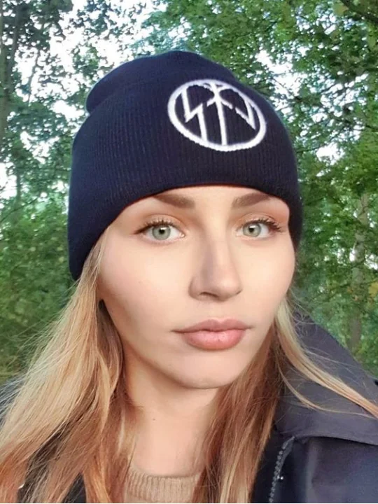 STJ runic logo organic beanie product image (10)