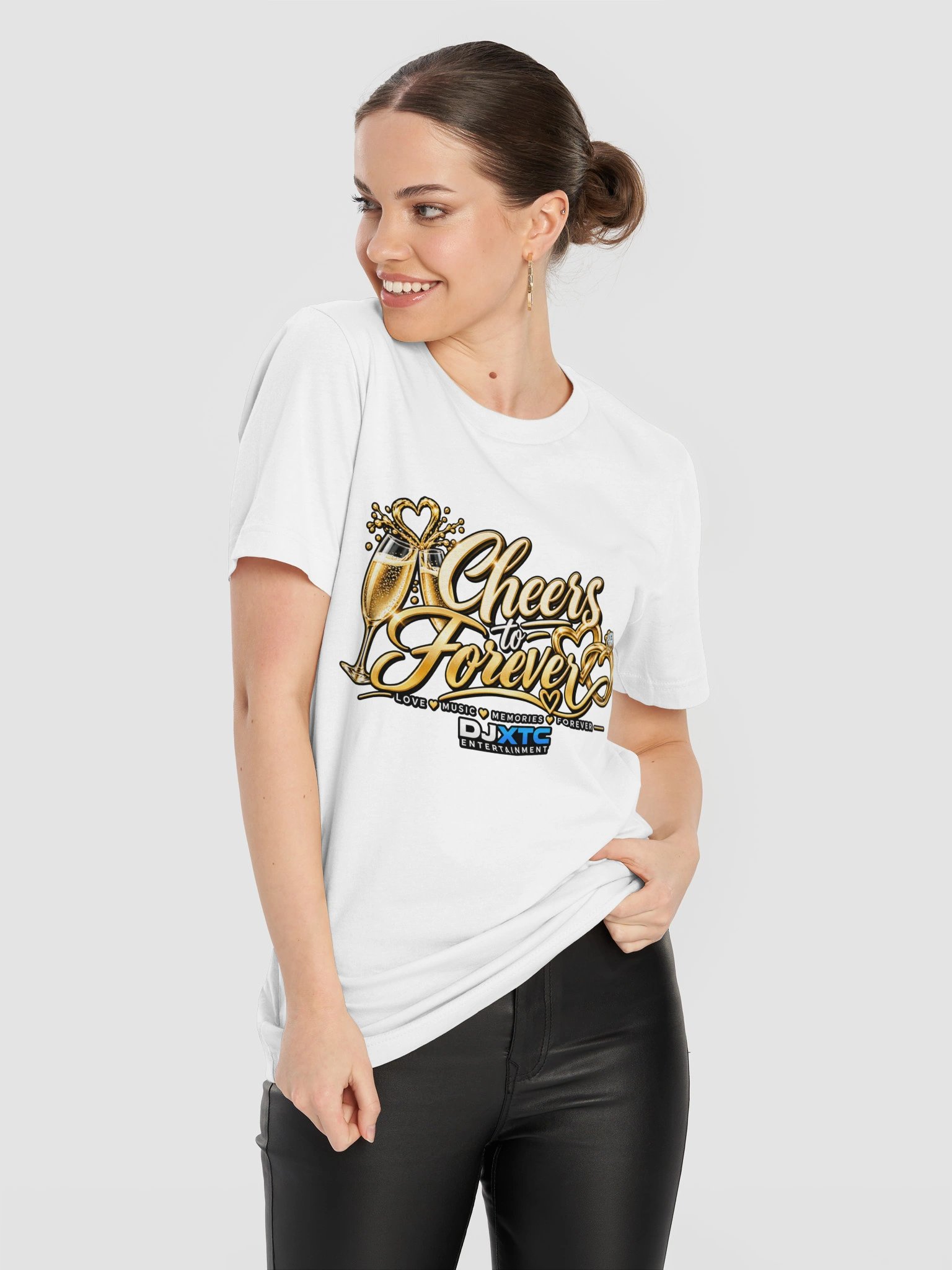 Cheers to Forever — Wedding Celebration Tee product image (11)