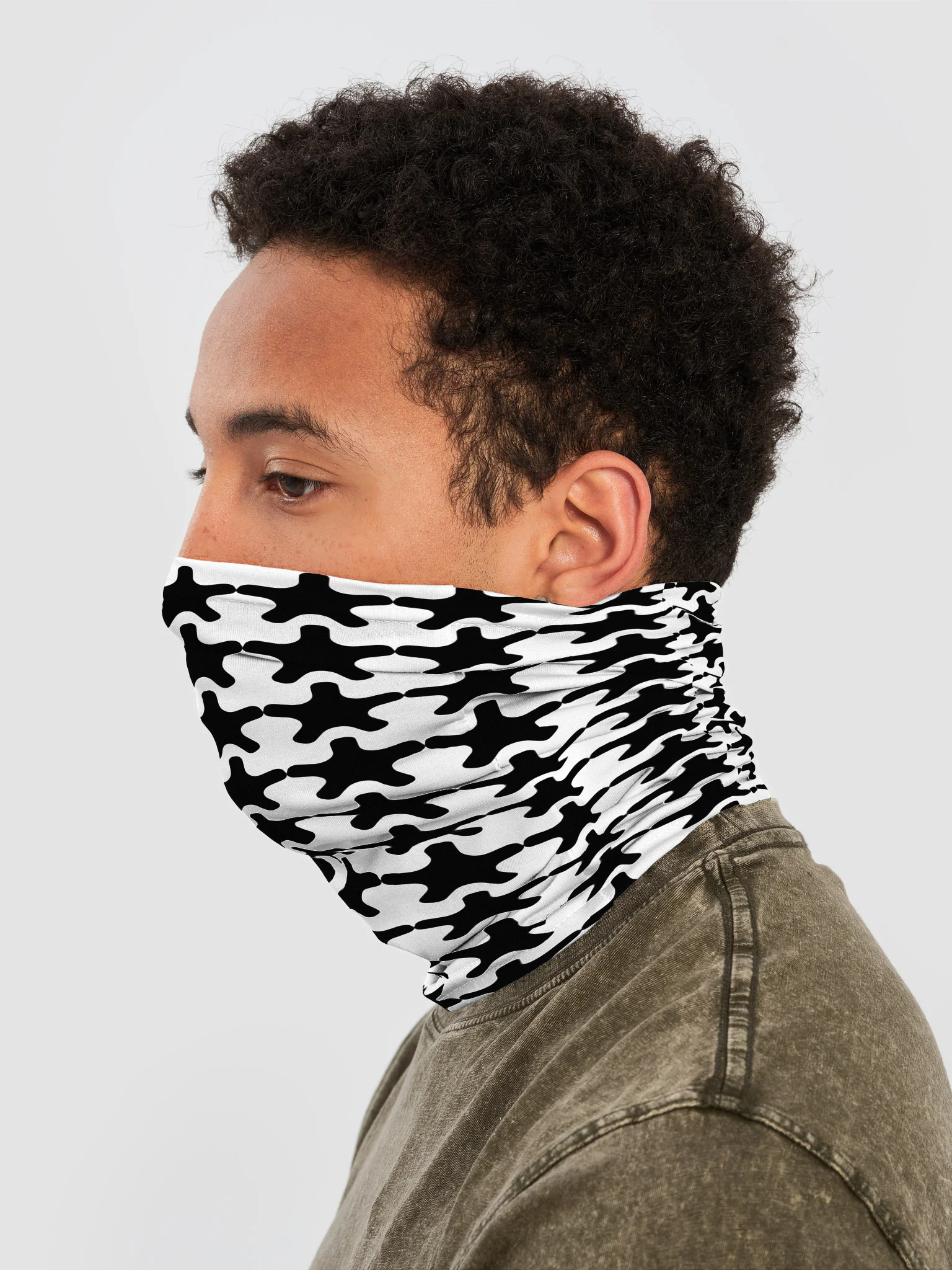 Breakspoll 2026 Monochrome Star Neck Gaiter product image (3)