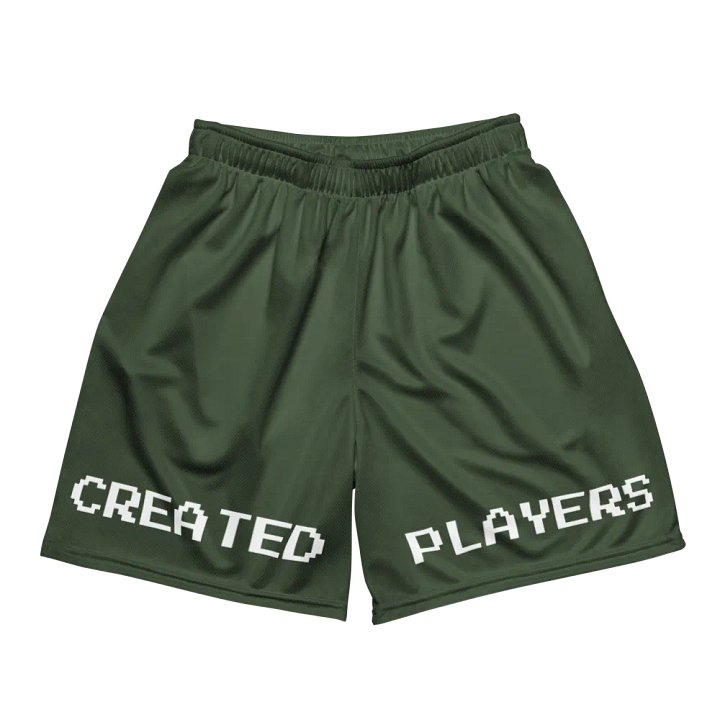 CREATED GYM SHORTS (GREEN) product image (2)