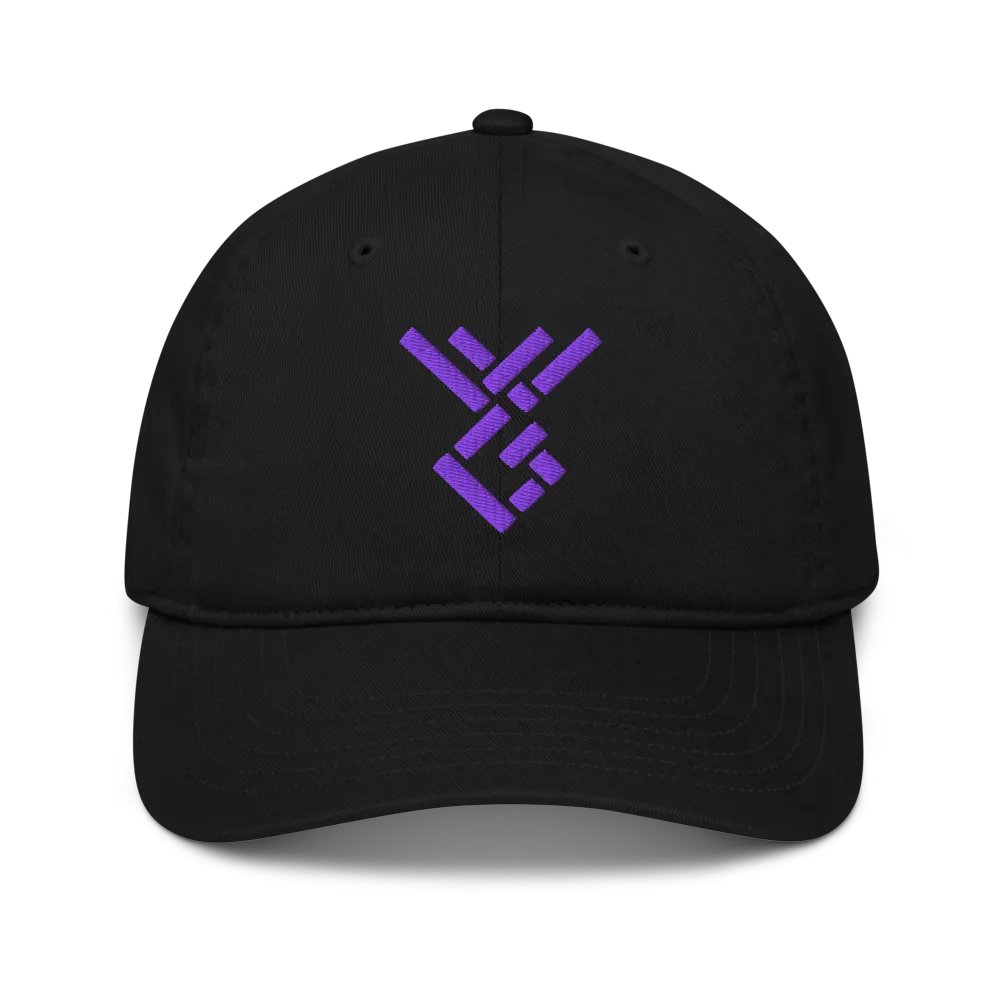 TheWiseGrape Purple Logo Dad Hat product image (1)