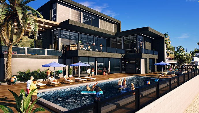 [FIVEM][MLO] : Sky Beach House product image (1)