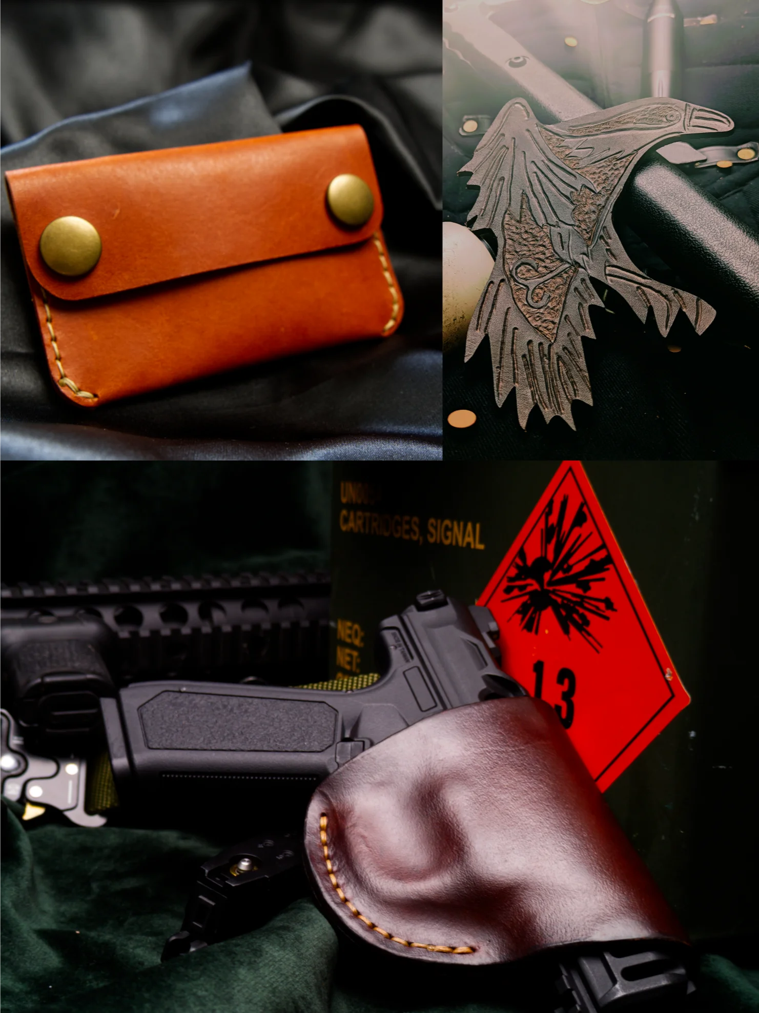Ragnars Crow, Coin pouch and a holster product image (1)