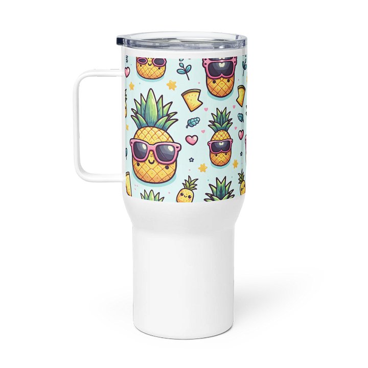 Tropical Pineapple Paradise Travel Mug product image (1)