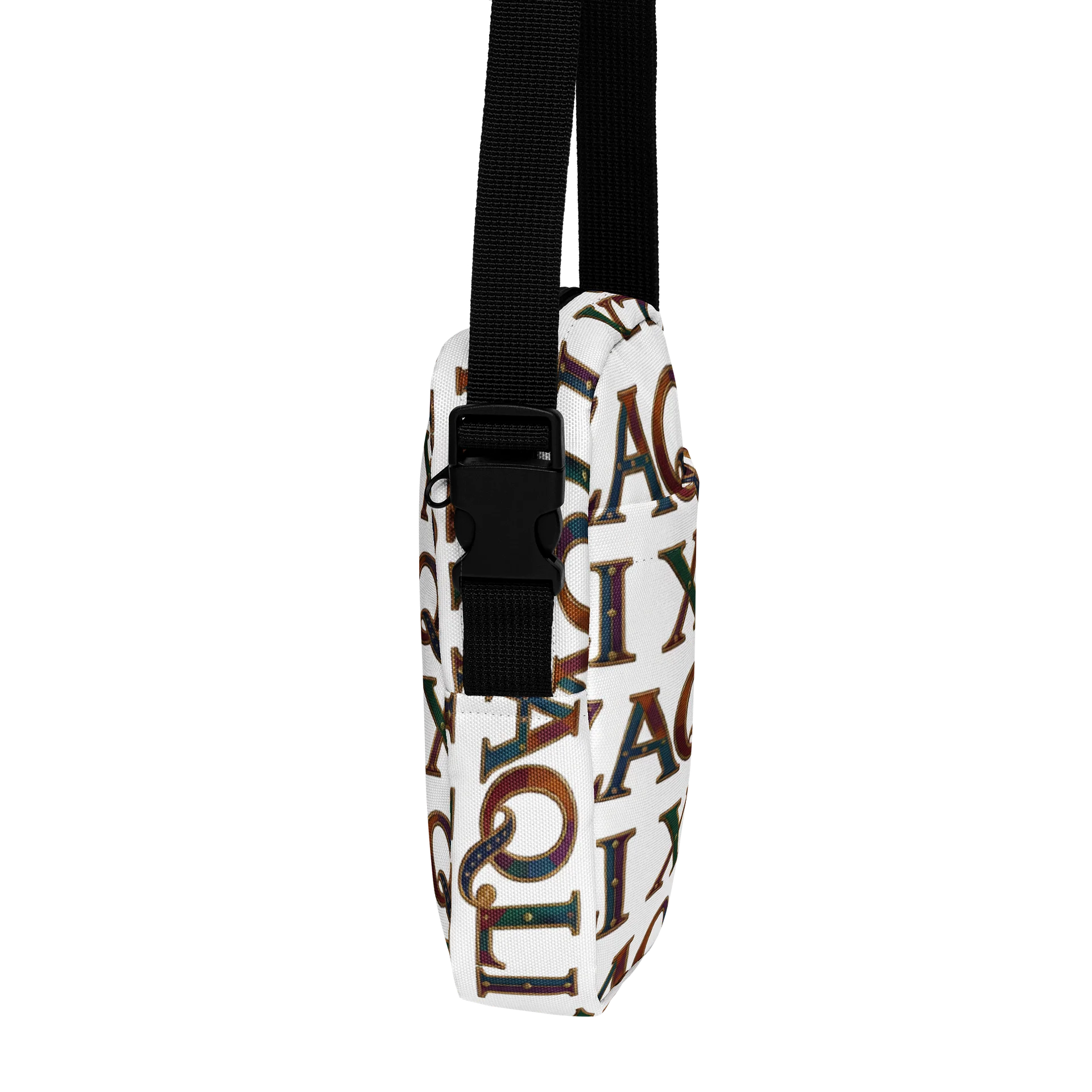 XZAQLI Ivory Monogram Utility Crossbody Bag product image (7)