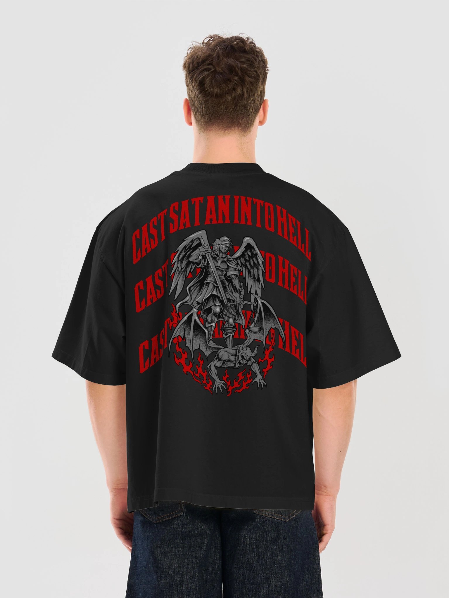 Cast Satan into Hell Metacore Saint Michael v2 Pump Cover product image (1)