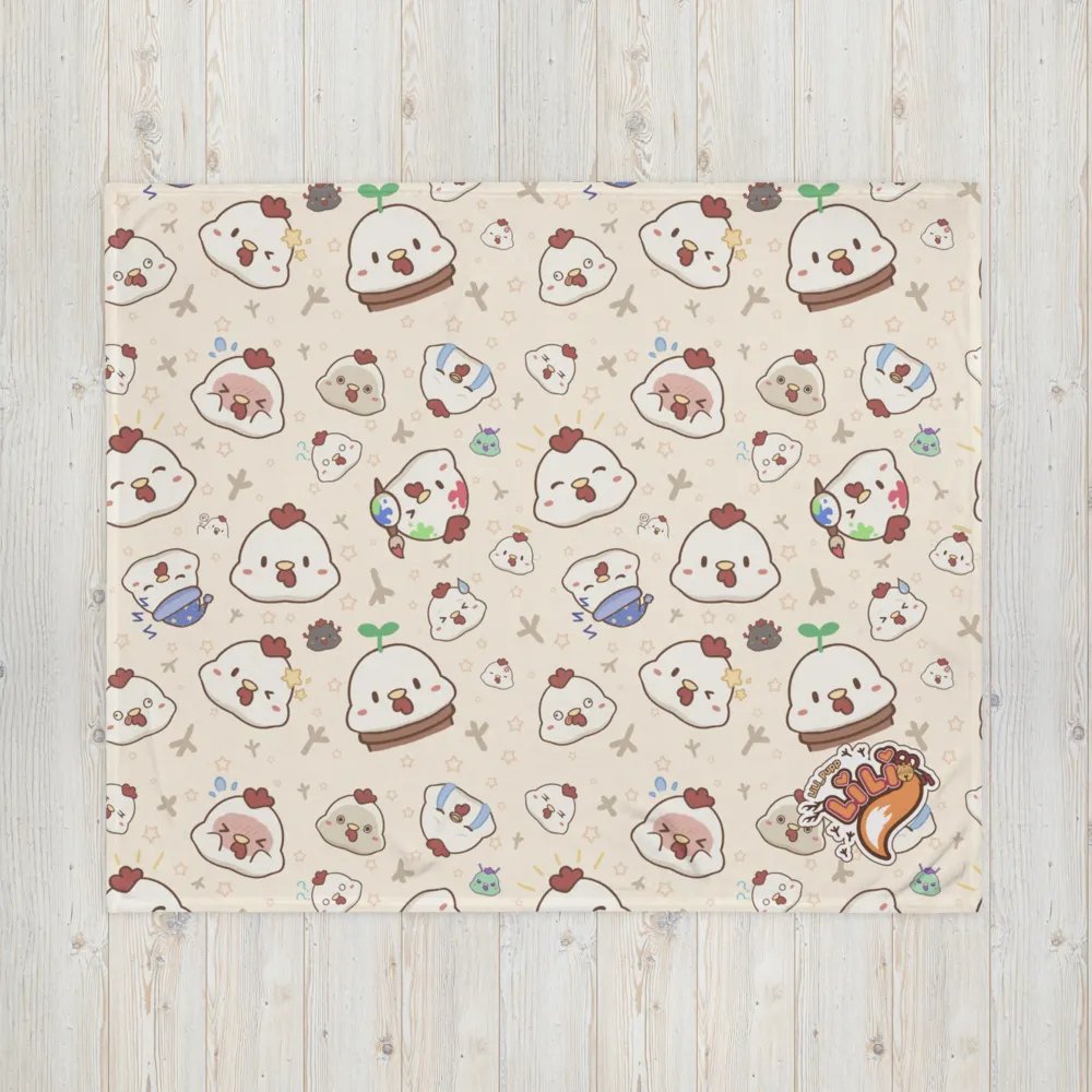 Chicken Print Blanket product image (4)