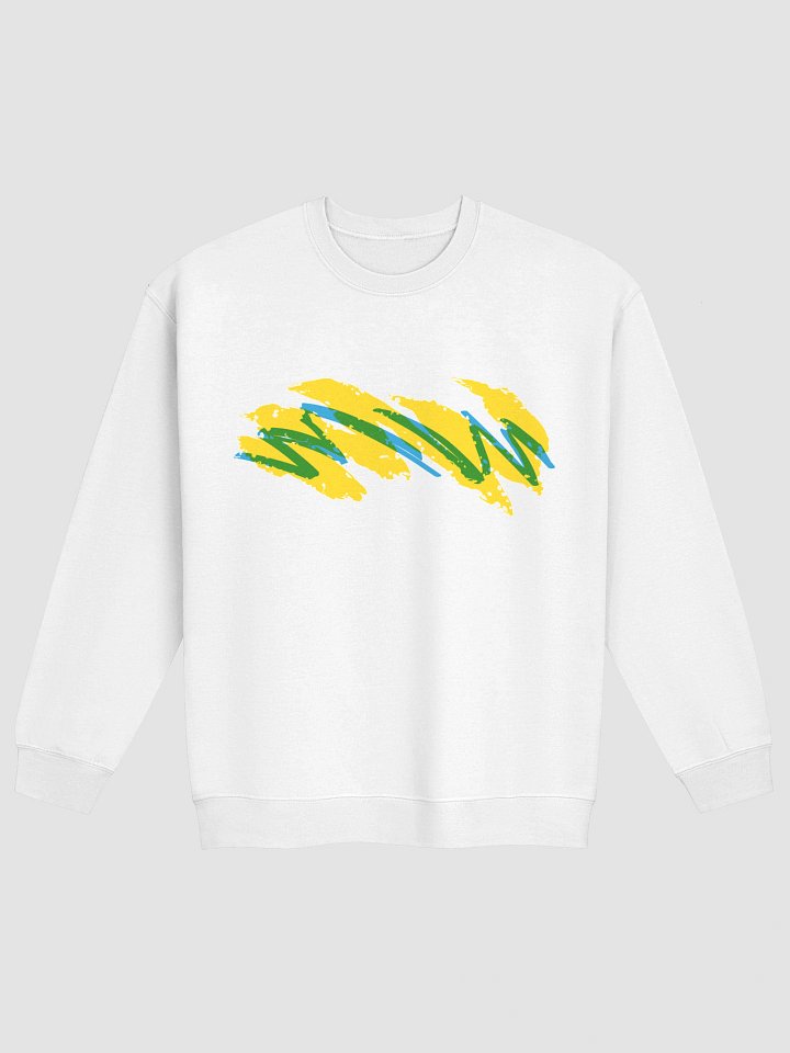 Jazz-ified Brushstrokes Crewneck Sweatshirt product image (1)