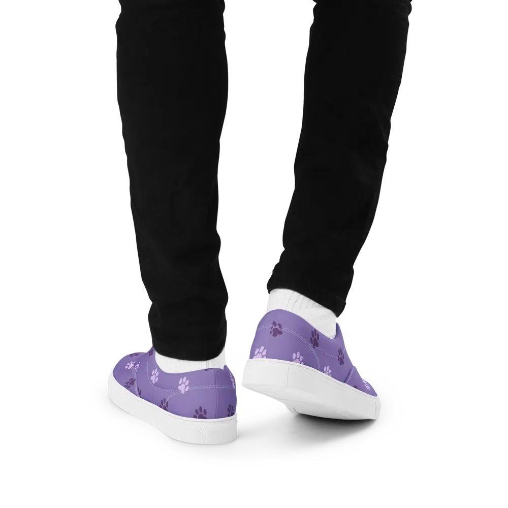 Men's Paw Print Canvas Shoes product image (4)