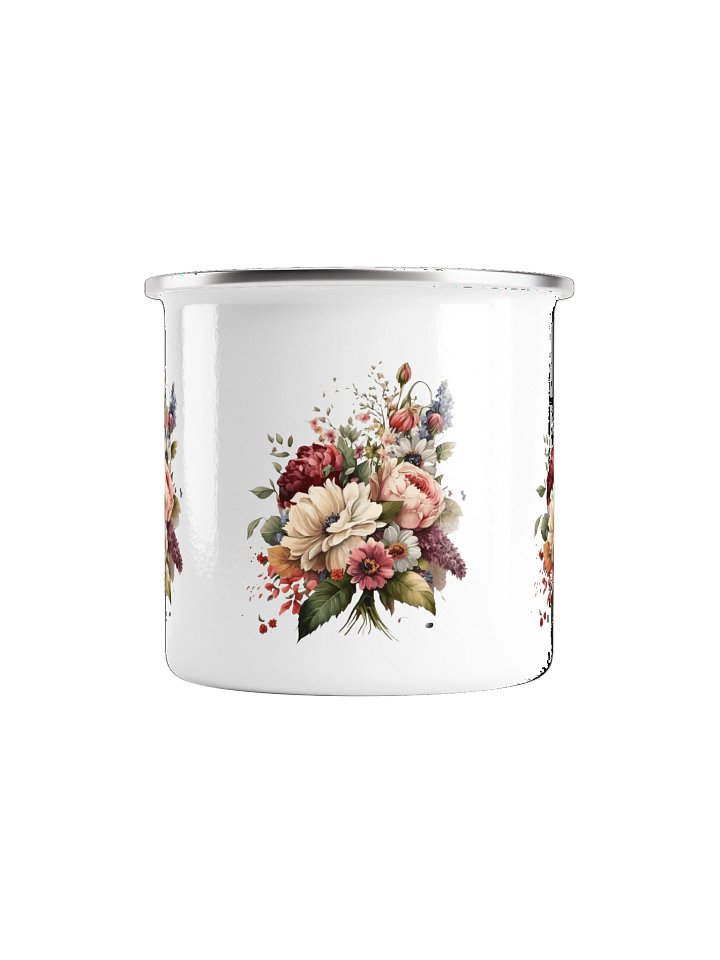 Flowers Enamel Mug product image (2)