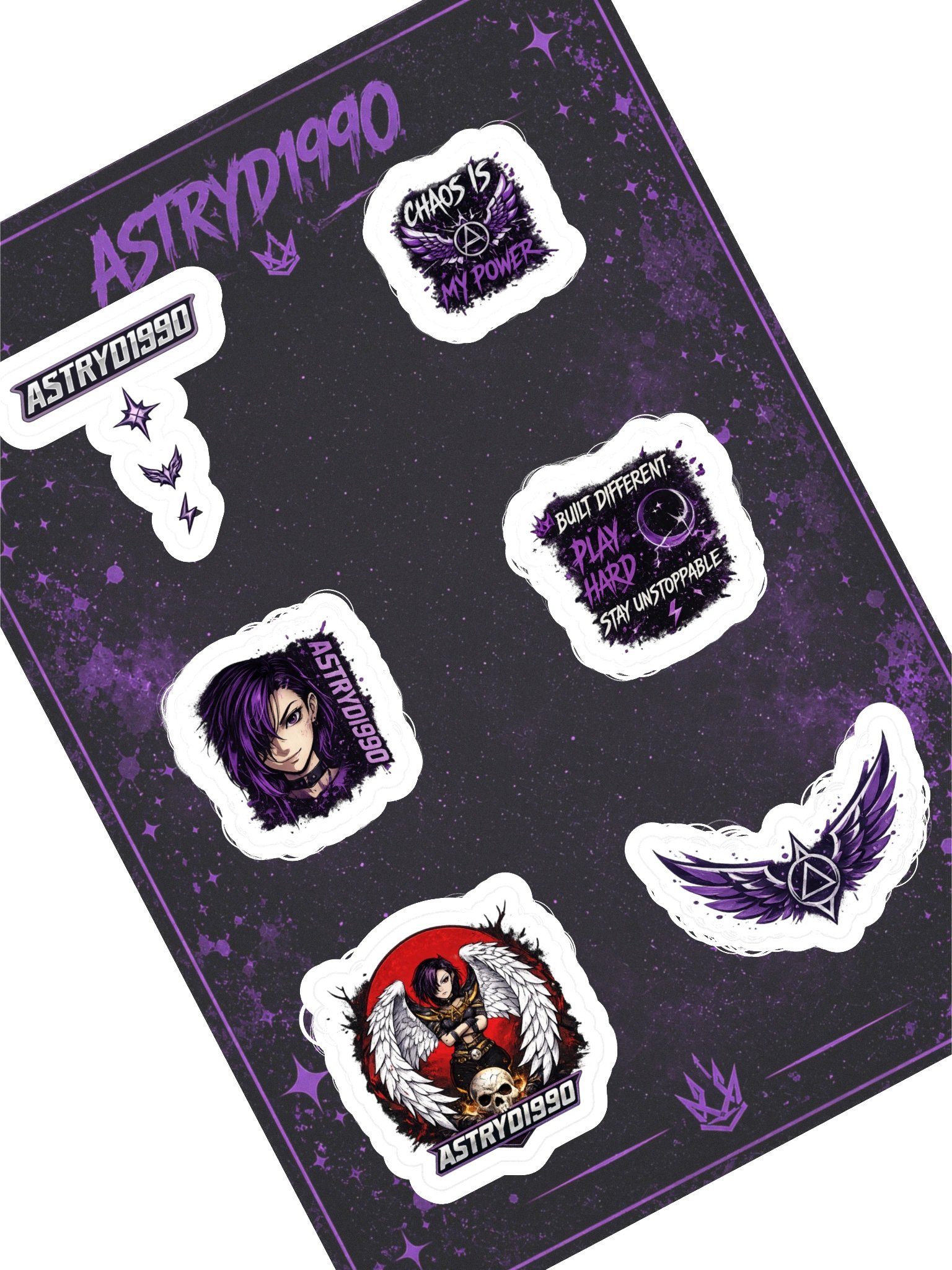 ✨ Astryd1990 Starter Pack Sticker Sheet product image (1)