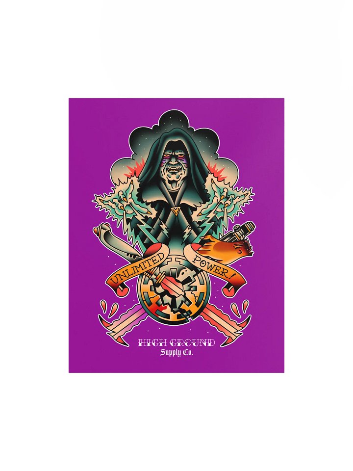 Unlimited Power- Flash Print Windu Purple product image (1)