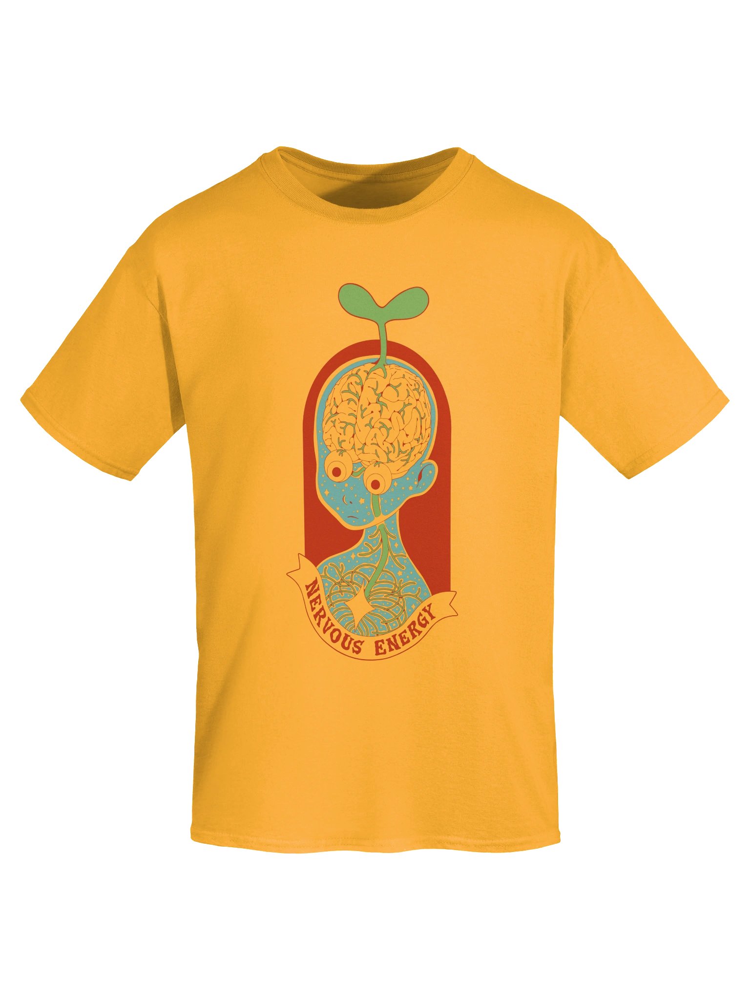 Alt Nervous Energy - Tee - Yellow product image (15)
