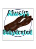"Always Dehydrated" beef jerky Sticker