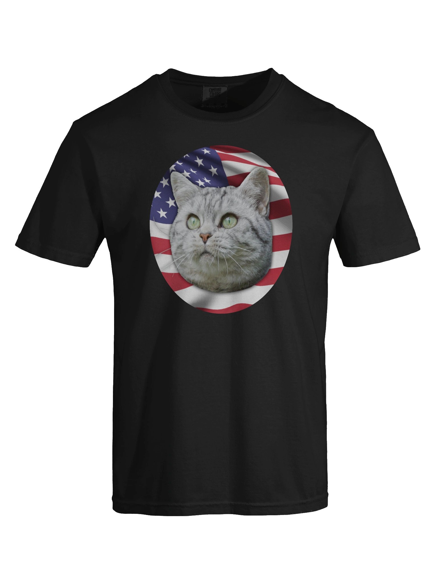 PATRIOTIC CAT LOGO (Heavyweight shirt) product image (7)
