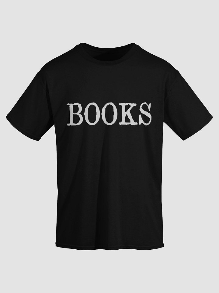 The TGBC Shirt that says BOOKS on it. product image (1)
