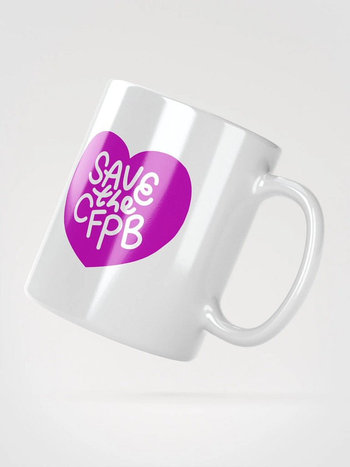 Save the CFPB Mug (Purple) product image (2)