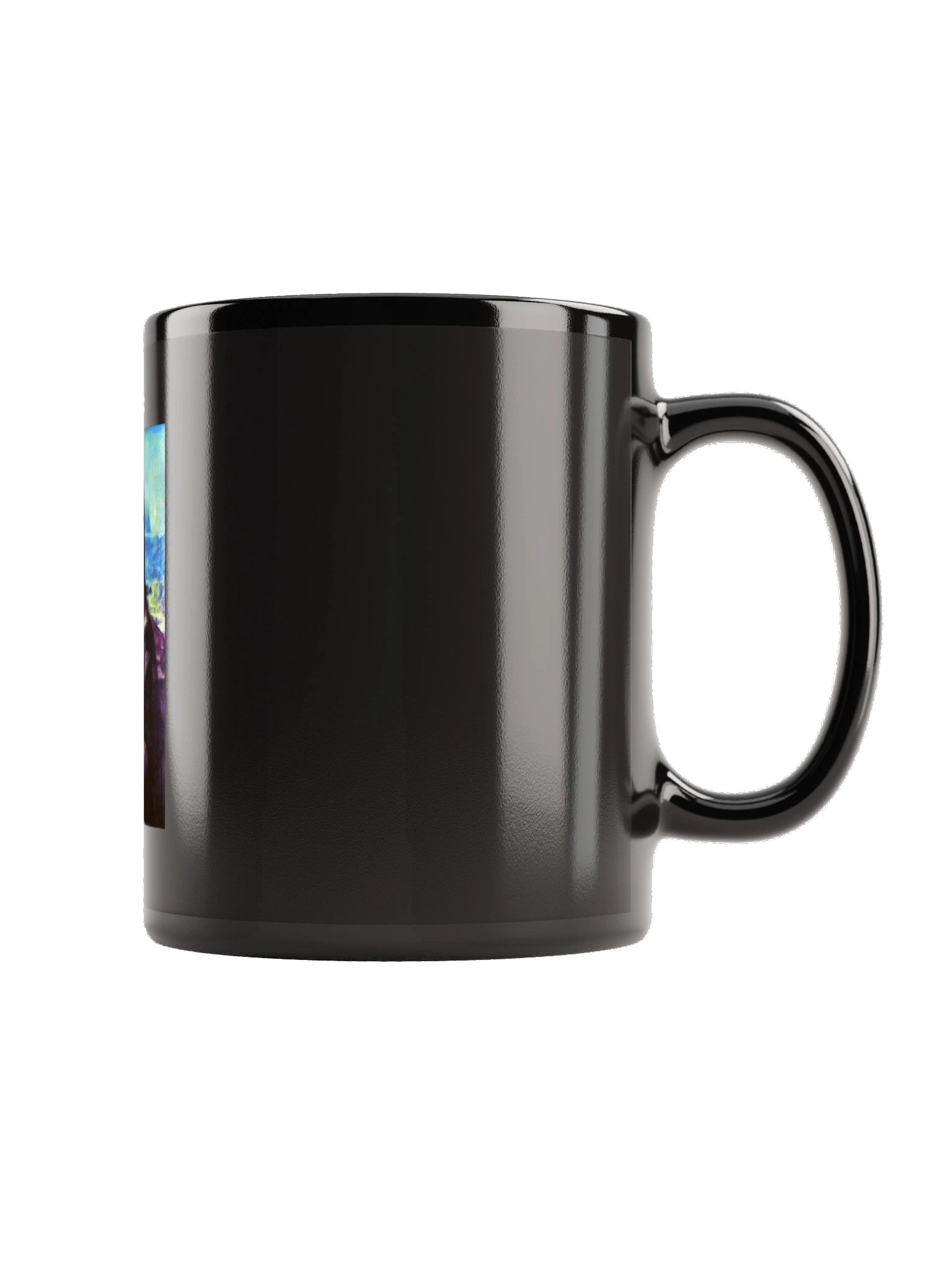 Mona Lisa — Black Mug product image (3)
