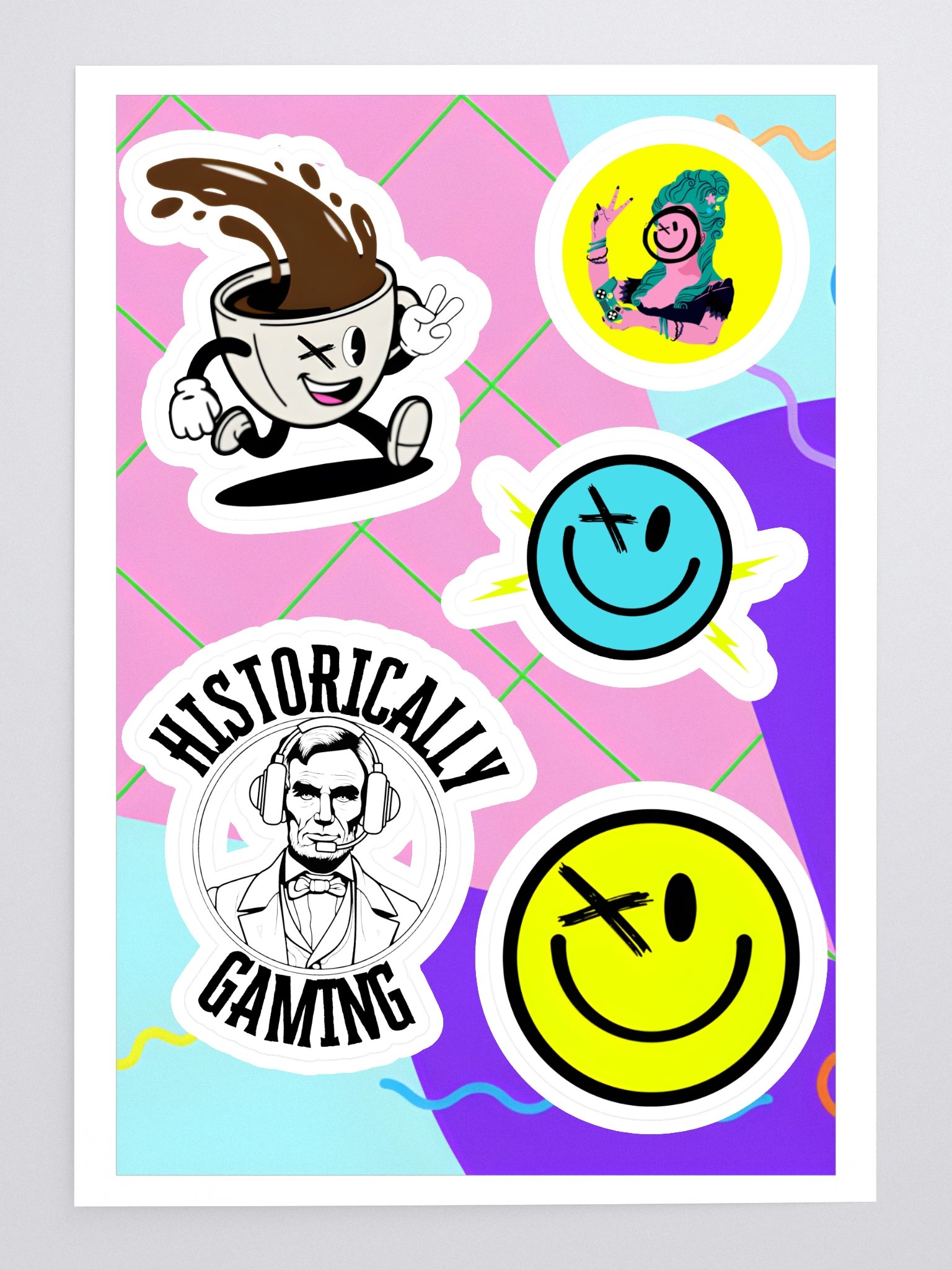 Fit Historian Sticker Sheet product image (3)