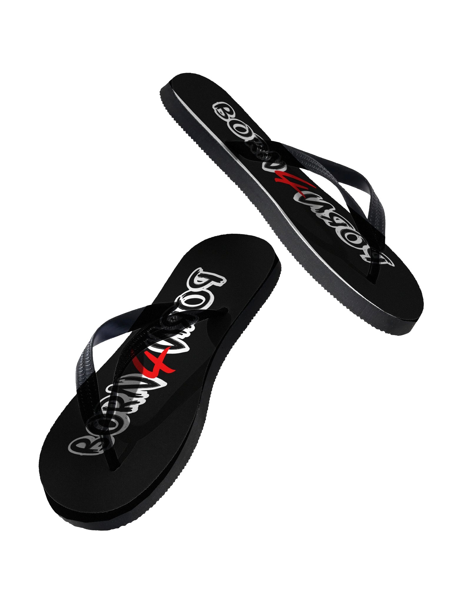 BORN4PORN b2 flip flops product image (2)