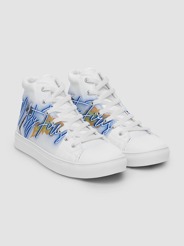 [misty-fires] Men's Hightop Canvas Shoes product image (1)
