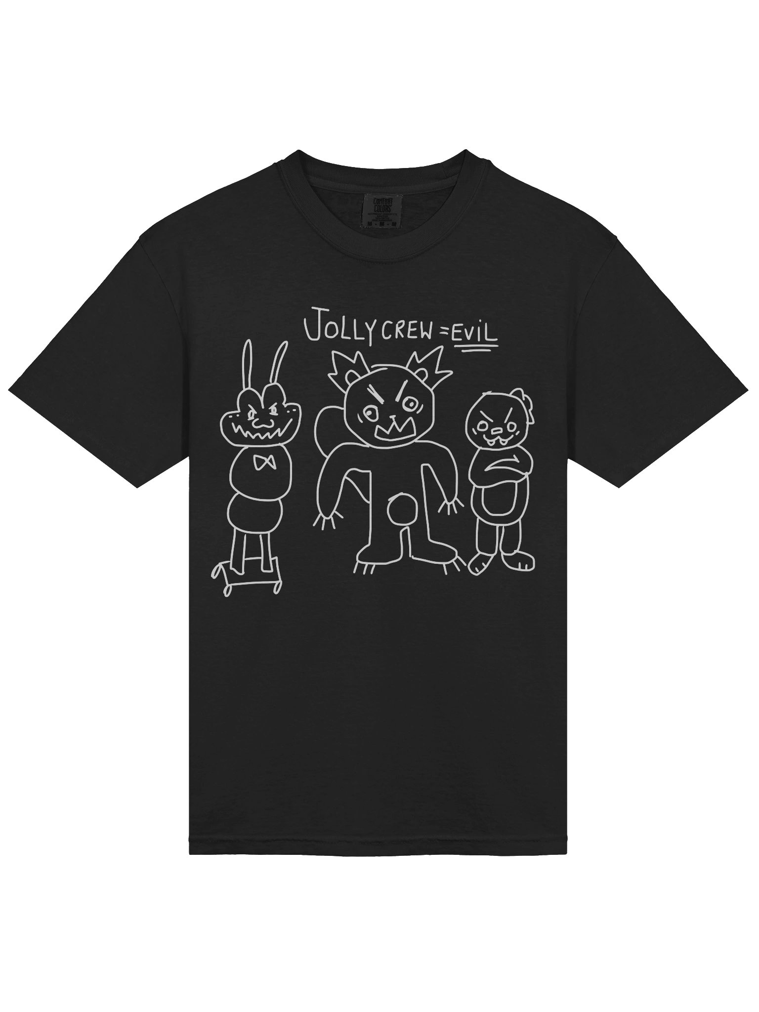 'Jolly Crew = EVIL' Tee product image (3)