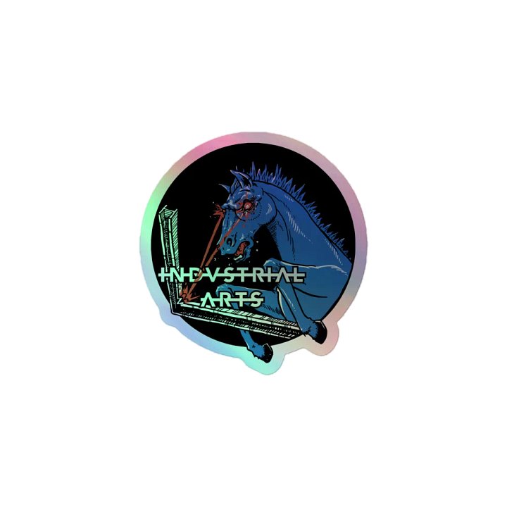Moon Light Speed Holographic Sticker product image (1)
