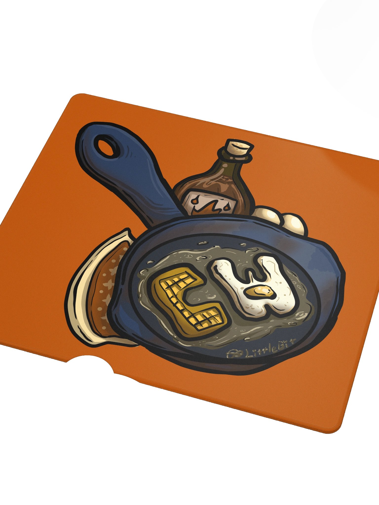 CraftWorks Frying Pan Logo Mouse Pad product image (3)