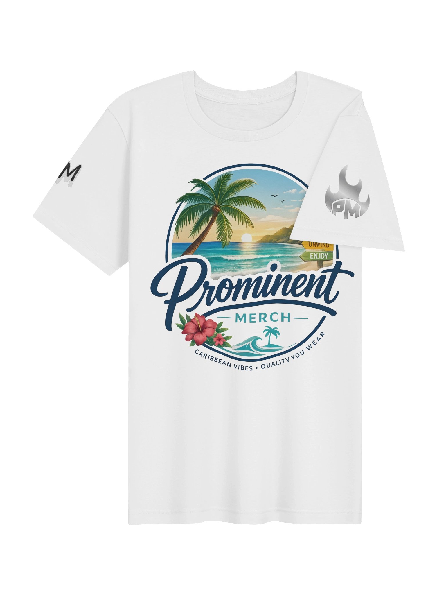 Prominent Merch Caribbean Vibes Tee product image (26)