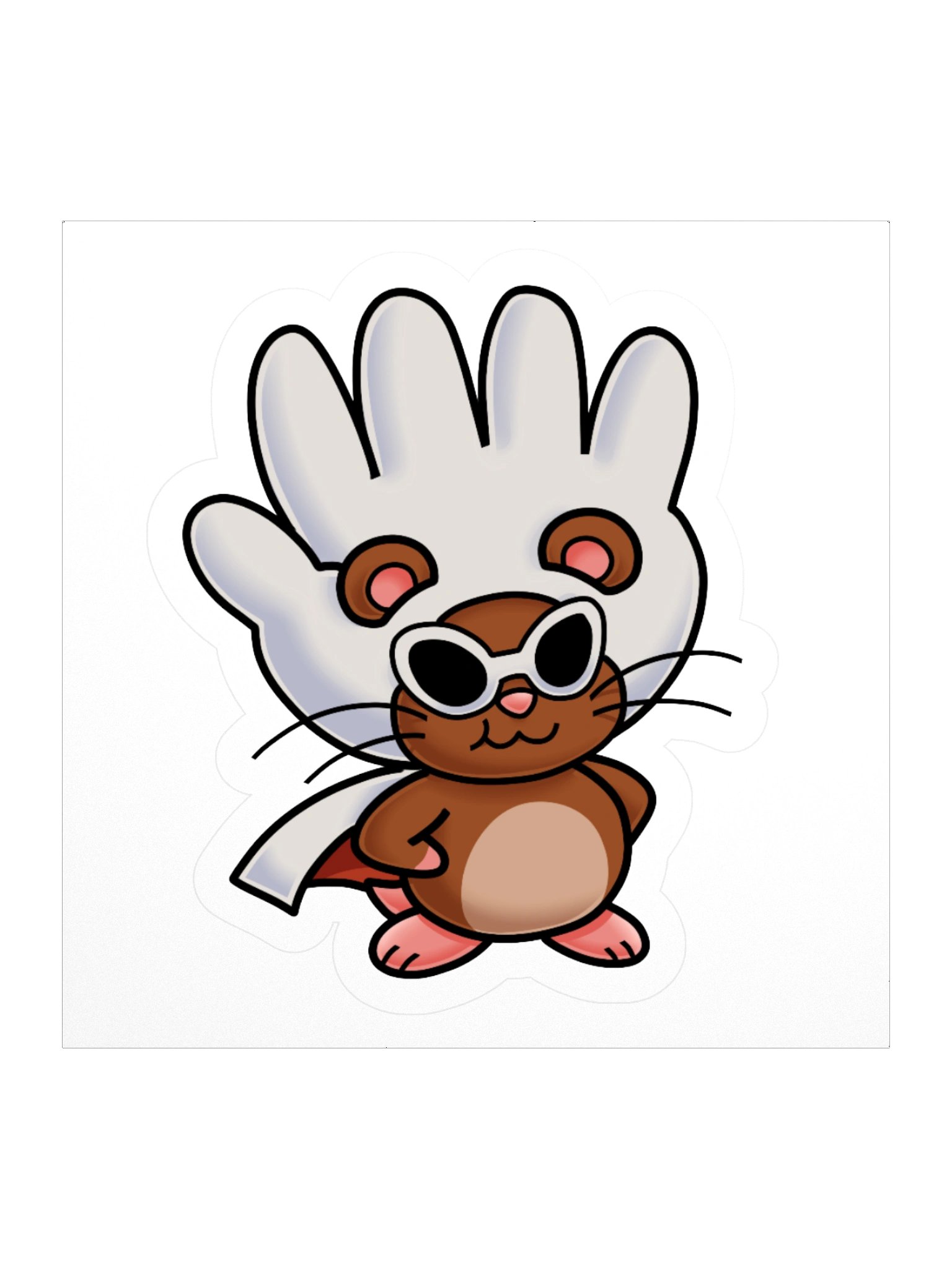 Hamburger Helper Hampter Sticker product image (3)