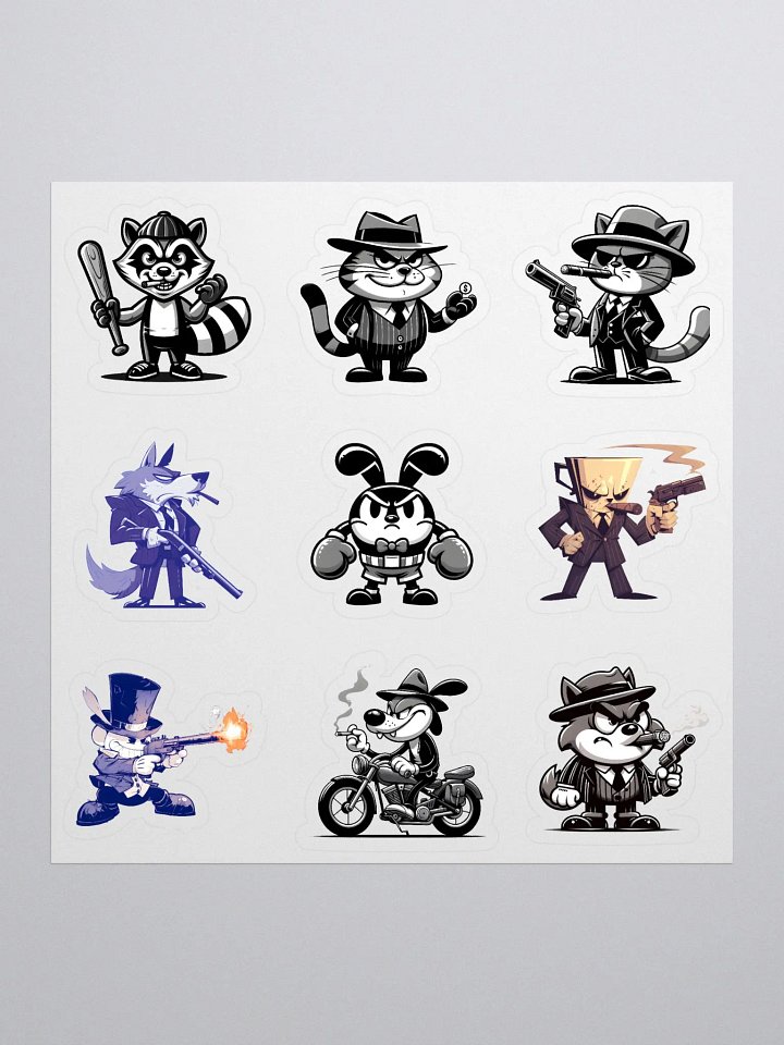 Vintage Cartoon Stickers III product image (1)